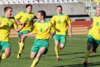 Lietuvos U-17 rinktinė įveikė Velso futbolininkus